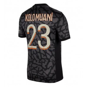 Paris Saint-Germain Randal Kolo Muani #23 Tredjetröja 2023-24 Kortärmad